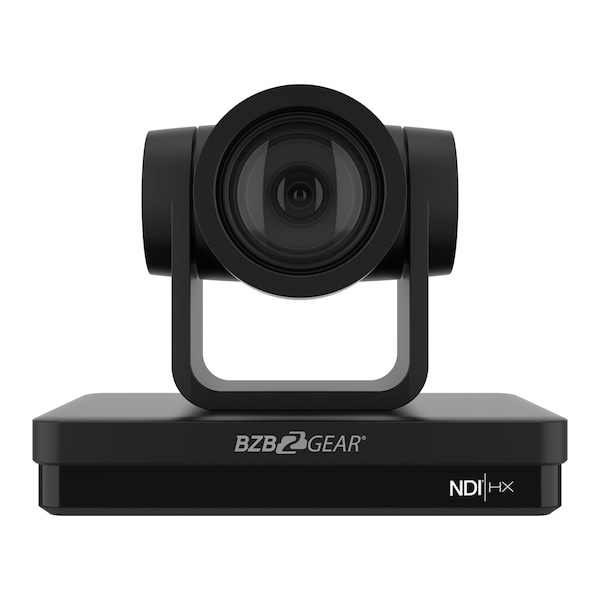 Bzbgear Universal 1080P FHD PTZ 20X NDI/HDMI/SDI/USB 3.0 RS232/485 Live Streaming Camera Black - BG-UPTZ-ND20X-B