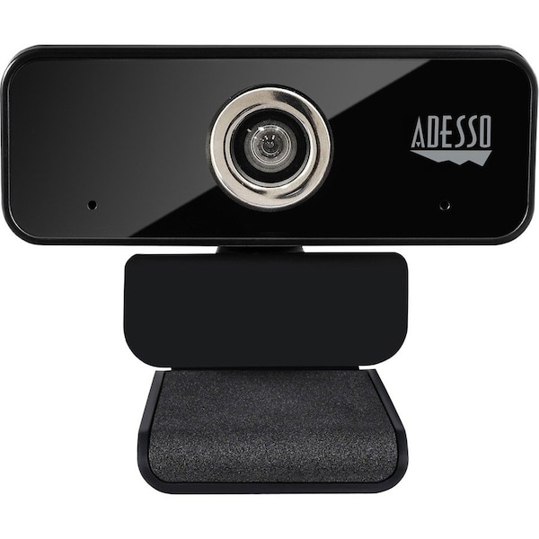 Adesso 4K ULTRA HD USB WEBCAM , 8.0 MEGAPIXEL CMOS SENSOR, 120 DEGREE WIDE  VIEW - CYBERTRACK6S