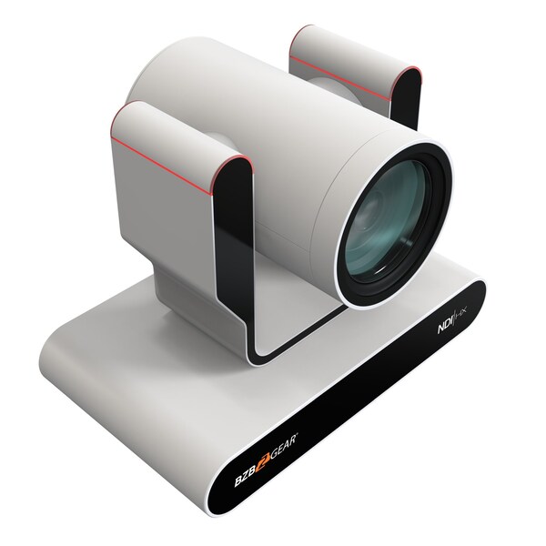 Bzbgear NDI CAMERA 4K 60HZ 25X ZOOM WHT - BG-ADAMO-4KND25X-W