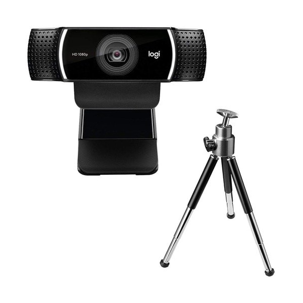 Logitech Webcam, HD 720p, 3-3/4inWx2-4/5inDx1-3/4inH, Black - LOG960001087