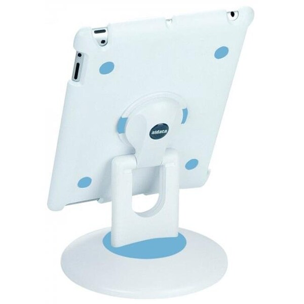 Aidata Corp Co Ltd Aidata USA ISP203WN Station for iPad 2 - White/Blue - ISP203WN