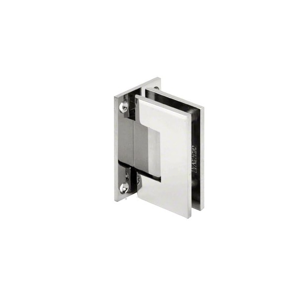Cr Laurence Polished Chrome Victoria 5 Degree Pre-Set Wall Mount Full Back Plate Hinge - VCT537CH