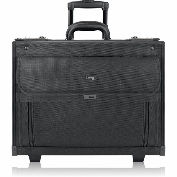 Solo New York Classic Rolling Case, Fits 17'' Laptops, 12.8'' x 18'' x 7'', Black - B78-4