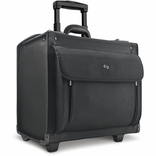 Solo New York Classic Rolling Case, Fits 17'' Laptops, 12.8'' x 18'' x 7'', Black - B78-4