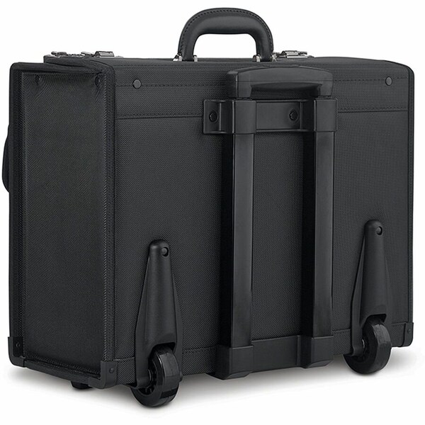 Solo New York Classic Rolling Case, Fits 17'' Laptops, 12.8'' x 18'' x 7'', Black - B78-4