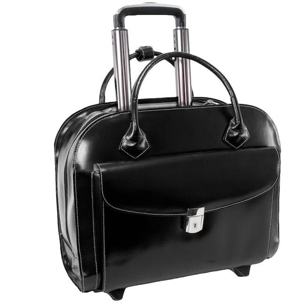 Mckleinusa McKlein GRANVILLE 96145A - Black - Wheeled Ladies Laptop Case - 96145A