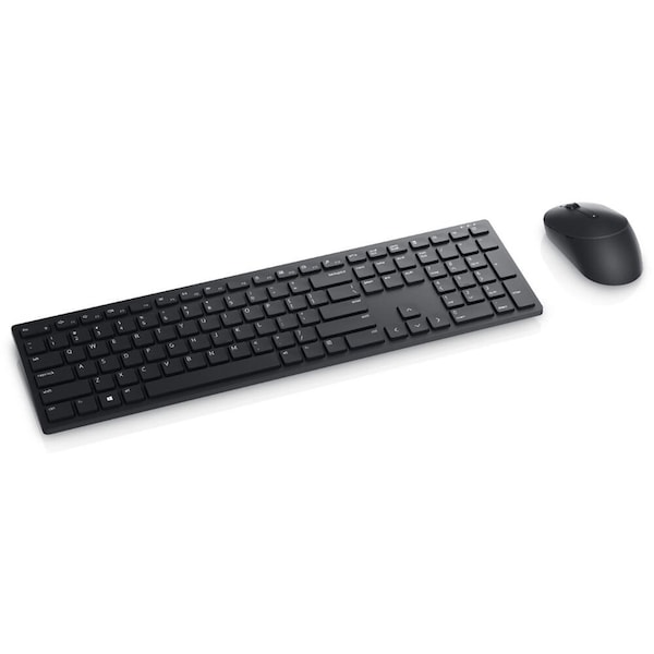 Dell Dell Pro KM5221W Keyboard & Mouse - Wireless Keyboard - Wireless Mouse - KM5221WBKBUS