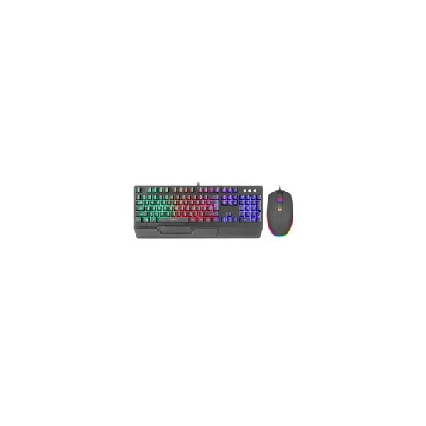 Swe-Tech 3C Gaming RGB LED light up USB Keyboard and Mouse Combo - FWT5012-80105