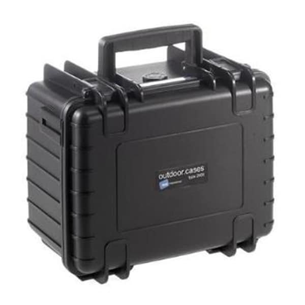 B & W North America B&W North America 2000 - B - RPD Black Outdoor Case with Padded Divider Insert; 2000 - 2000/B/RPD