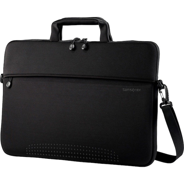 Samsonite Laptop Shuttle, w/Strap, 14-1/2"x1"x10-1/2", Black - SML433311041