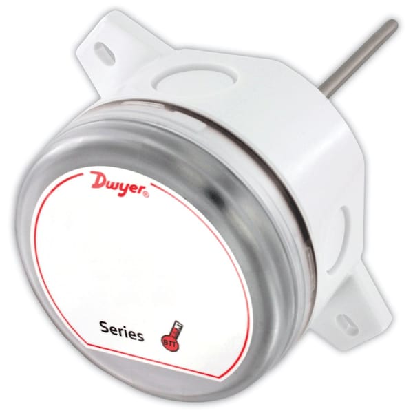 Transmisor de temperatura montado en pared de Dwyer Instruments, Temp Xmtr 420Ma Europeo - BTT-E00-3