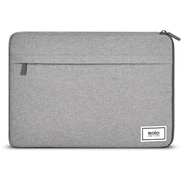 Solo Sleeve, f/ 15.6" Laptop, 16-1/4"Wx1"Lx11-1/4"H, Gray - USLUBN10510