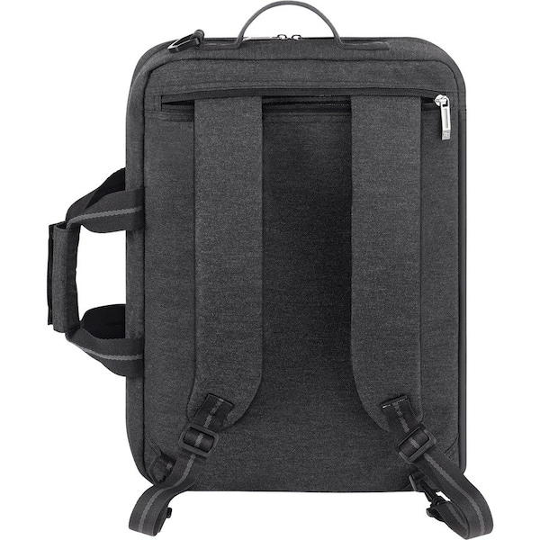 Solo Urban Hybrid Laptop Brief/Backpack, 12-1/2"x17"x5", GY - USLUBN31010