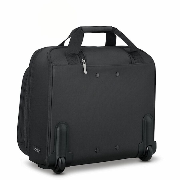 Solo New York Rolling Carrying, Fits 17.3'' Laptops, 14'' x 16.8'' x 5'', Black - PT1364