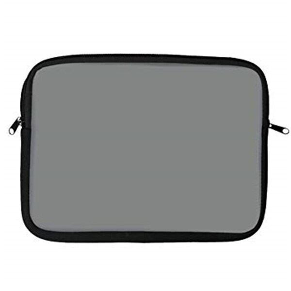 Embrace Case 17 in. Neoprene Laptop Sleeve, Charcoal Gray - 72351-PG