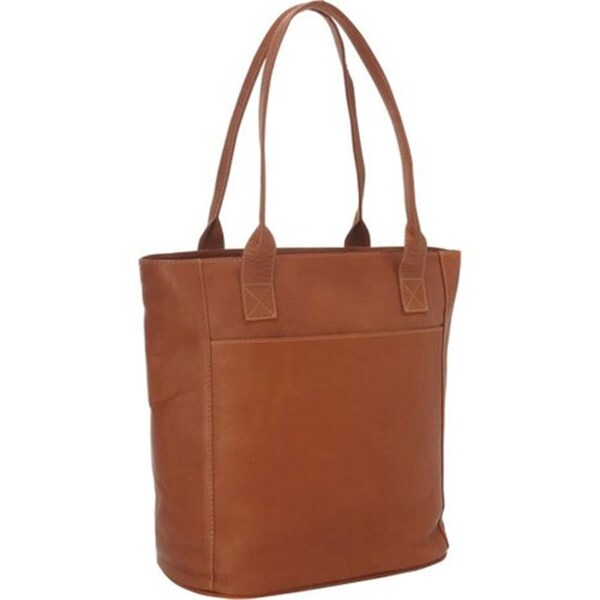 Piel Leather Piel Leather 2967 Xl Laptop Tote Bag - Saddle - 2967