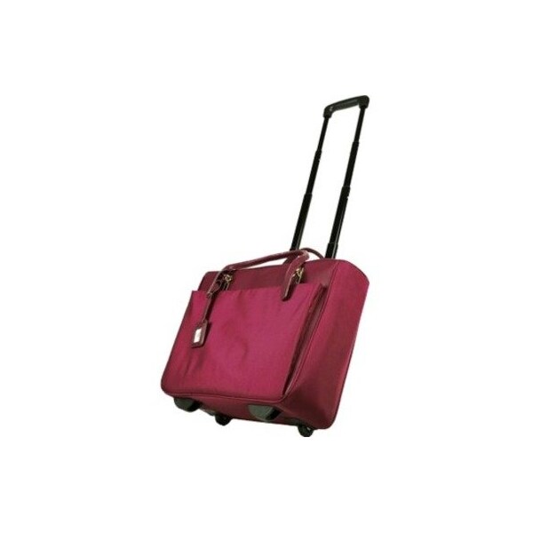 Francine Collections Ltd FLORENCE ROLLER & TOTE BURGUNDY - FLORLRT-02