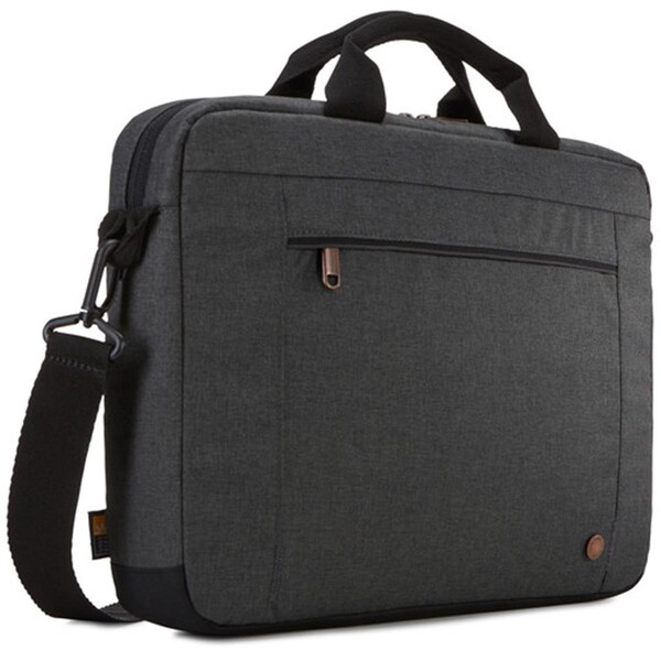 Hi-Tec 14 in. Era Attache Laptop Case, Black - HI2430085