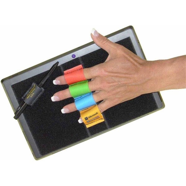 Livewire Lazy Hands Heavy-Duty 4-Loop Grips fits Microsoft Color Solids - Extra Large - LI3571444