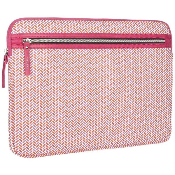 Targus 13-14IN ARTS EDITION SLEEVE HERRINGBONE PINK 14IN - TBS93903GL