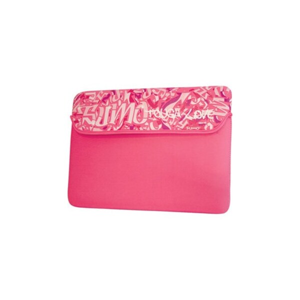 Mobile Edge SUMO Graffiti 13" Macbook Sleeve - 10" x 13.5" x 1" - Neoprene - Pink - ME-SUMO7713XM