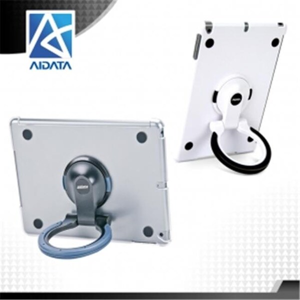 Aidata Corp Co Ltd Aidata USA ISP602WB Handheld Shell & Stand For iPad Air; White - ISP602WB
