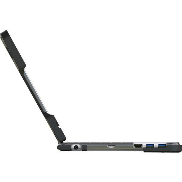 Uzbl RUGGED HARD SHELL CASE FOR DELL 3110/3100/5190 CLAMSHELL AND 2 IN1, 11 CHROMEBOOK - LAP7943
