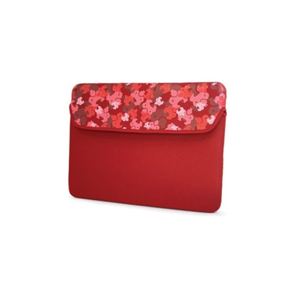 Mobile Edge SUMO Camo 13" Macbook Sleeve - 10" x 13.5" x 1" - Neoprene - Red - ME-SUMO66137M