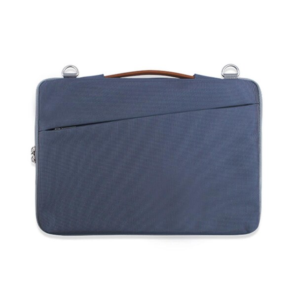 Jcpal 13 in. Tofino Messenger Sleeve for Laptop, Blue - JCP2345