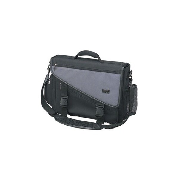 Tripp Lite Tripp Lite by Eaton Profile Notebook Brief - Top-loading - Nylon - Charcoal Gray, Black - NB1001BK