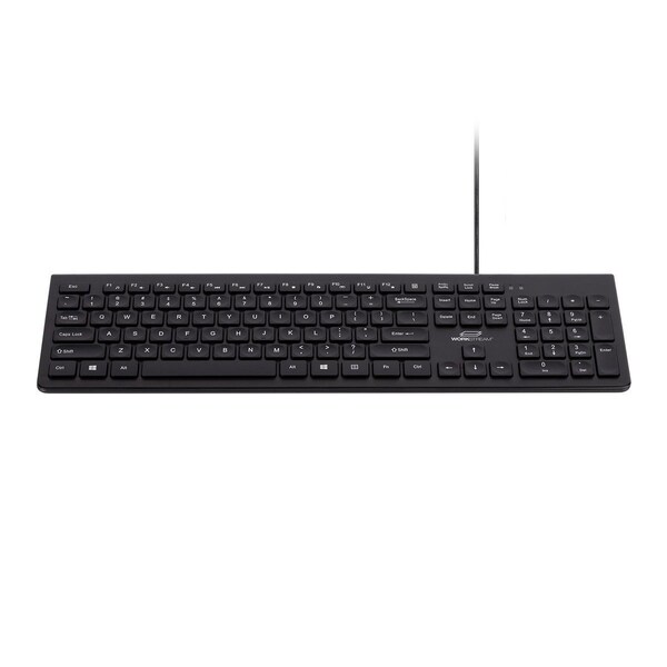 Monoprice Workstream by Low-Profile Spill-Resistant Silent Keyboard, 10 Million Keystrokes - 42114