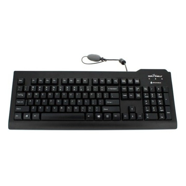 Sealshield Silver Seal (Qwerty Iso Uk) - Medical Grade Keyboard,  - SSKSV208UK