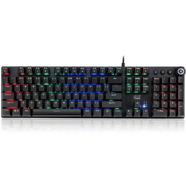 Adesso MECHANICAL ILLUMINATED RGB DES - AKB-650EB
