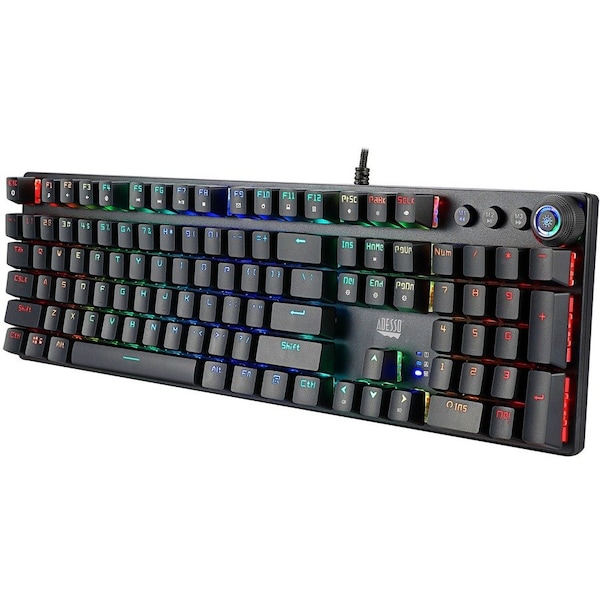 Adesso MECHANICAL ILLUMINATED RGB DES - AKB-650EB