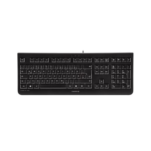 Virtual Wired Grey USB Keyboard - Qwerty, Light Grey, USB, 104 Plus 4 Hot Keys, Whisper Quiet Keys - VI3749667