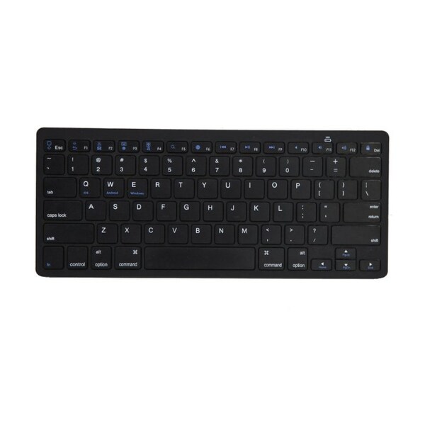 Sanoxy Slim Wireless BT Keyboard for iOS, Android, Windows and Mac Black - SANOXY-BTKYB-IPA-BLK