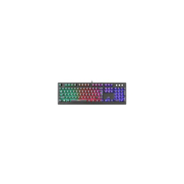 Swe-Tech 3C Gaming RGB LED light up USB Keyboard, 104 Keys - FWT5012-80107