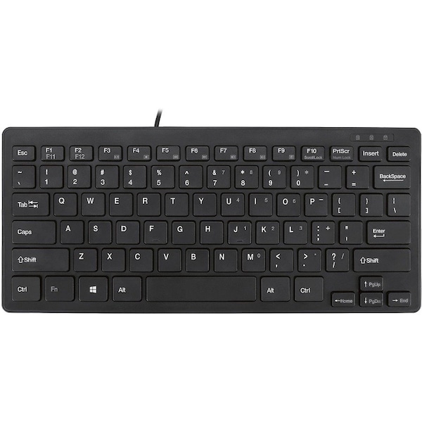 Adesso SLIMTOUCH MINI USB KEYBOARD , SPACE SAVING 11.25 WIDE, 78 KEYS WITH AN EM - AKB-111UB
