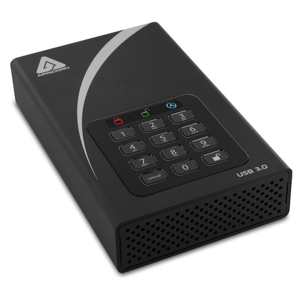Apricorn 8Tb Aegis Padlock Dt Secure Us - ADT-3PL256-8000