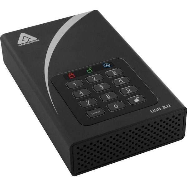 Apricorn 8Tb Aegis Padlock Dt Secure Us - ADT-3PL256-8000