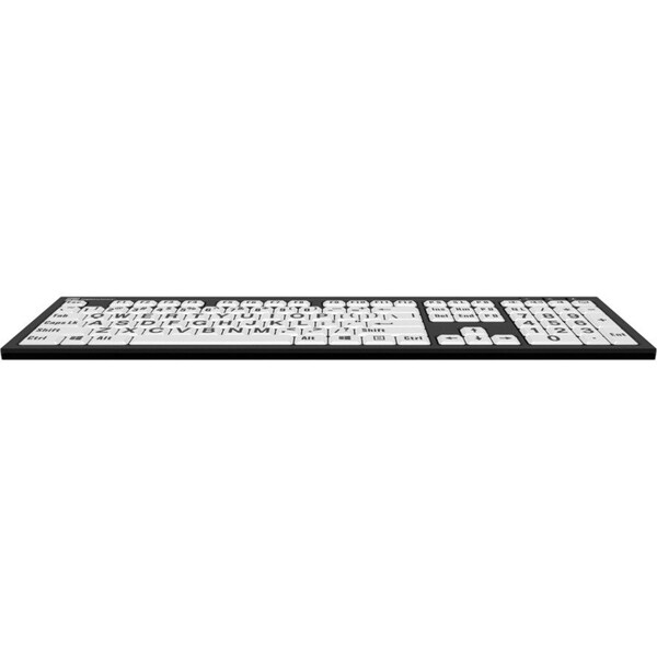 Logickeyboards XLPRINT NERO PC BLK ON WHT US - LKBU-LPBW-BJPU-US