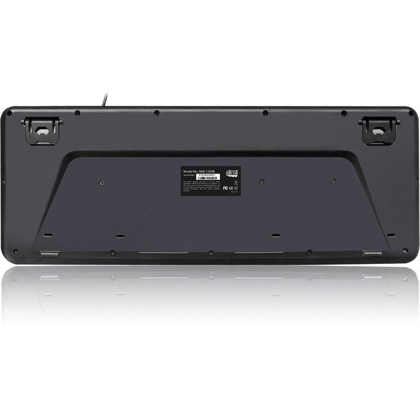 Adesso DESKTOP MULTIMEDIA USB KEYBOARD WITH BUILTIN 3 PORTS USB HUB  CONVENIENT - AKB-132HB