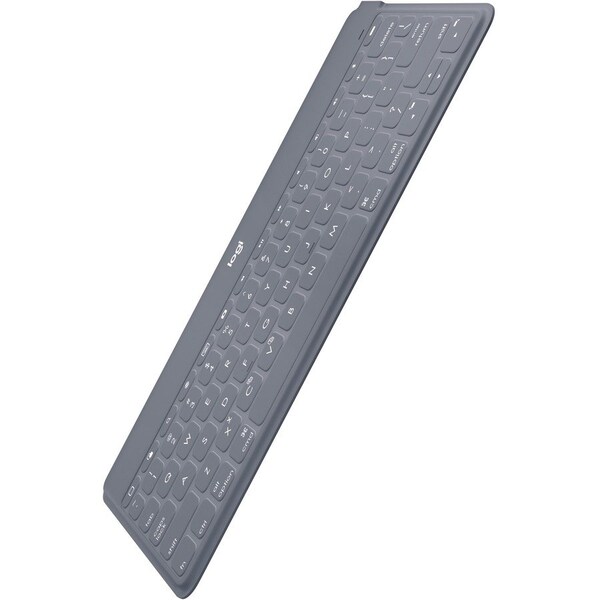 Logitech KEYS-TO-GO ULTRA SLIM KEYBOARD WITH ADD-ON IPHONE STAND STONE IPAD & - 920-008918