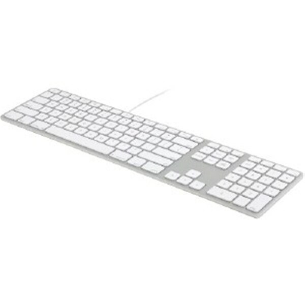 Ergoguys Ergoguys FK318S Matias Wired Aluminum Keyboard; Silver - FK318S