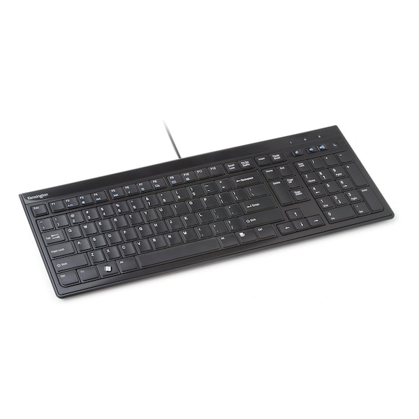Kensington Slim Keyboard, Advance Fit Full-Size - K72357USA