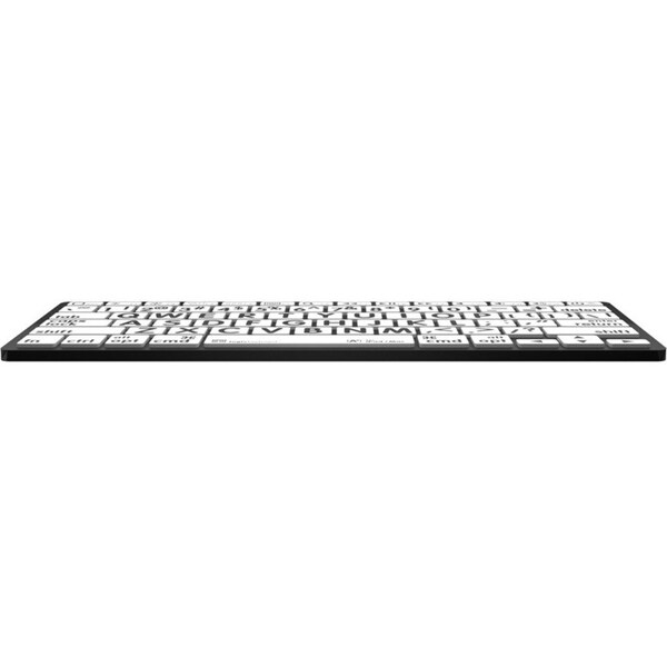 Logickeyboards XLPRINT BLUETOOTH BLK ON WHT U - LKBU-LPBW-BTON-US