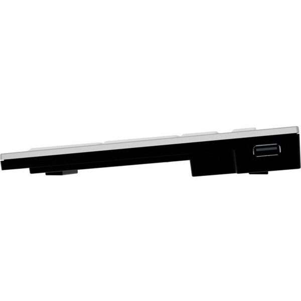 Logickeyboards XLPRINT PC SLIM LINE BLK ON WH - LKBU-LPRNTBW-AJPU-US