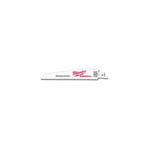 Milwaukee Tool Milwaukee 48012701 6 8 TPI The Wrecker SAWZALL Blade - 48-01-2701