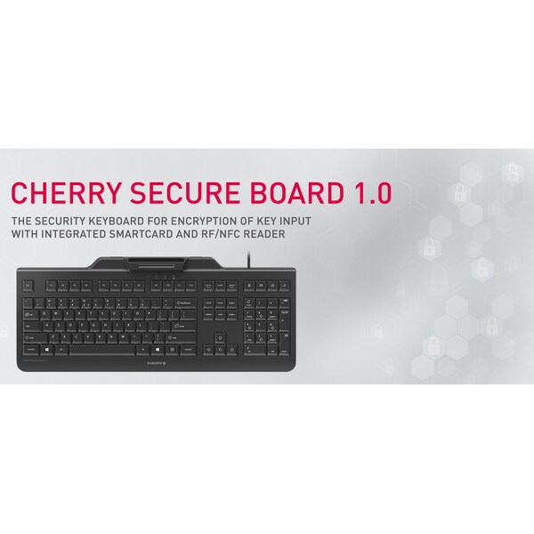 Cherry Gentix 4K- Black Optical Mouse Up To 3600 Dpi W/Solid Rubber Sides - JK-A0400EU-2