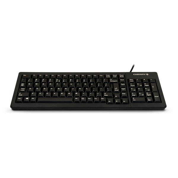 Cherry Black 15 Ultraslim Usb Ps/2 103 Mechani - G84-5200LCMEU-2